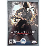 Game Medal Of Honor - Pacific Assault - Cd Rom P/ Pc * Novo