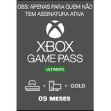 Game Pass Ultimate - 9 Meses - 25 Dígitos - Leia A Descrição