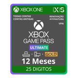 Game Pass Ultimate 12 Meses - Nuvem - Xbox One - Series Xs