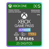 Game Pass Ultimate 5 Meses - Xbox One - Series Xs - Pc