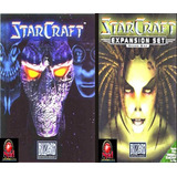 Game Pc Starcraft + Expansão Brood War Original Novo Lacrado