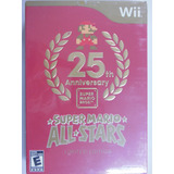 Game Super Mario Bros All Stars Nintendo Wii 25 Anos Lacrado