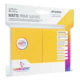 Gamegenic: Matte Prime Sleeves (amarelo) 100
