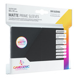 Gamegenic: Matte Prime Sleeves (preto) 100