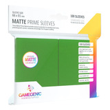 Gamegenic: Matte Prime Sleeves (verde) 100