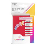 Gamegenic: Prime Japanese Sleeves (vermelho) 60 Un 62 X 98m
