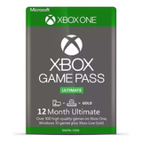 Gamepass Ultimate 12 Meses+eaplay E Xbox