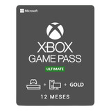 Gamepass Ultimate 12 Meses+gold Código 25 Digitos -imediato