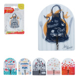 Gancho Adesivo Decorativo Pendura Fácil P/ Cozinha Até 5kg Cor Triângulo