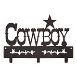 Gancho Cowboy Cabideiro Decoração Country Para