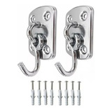 Gancho De Rede Descanso Inox (par) Suporta 120k Promoção!