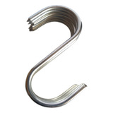 Gancho Pendurar Carne Resistente Ao Tempo S1c Inox 12 Peças