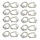 Gancho Rodizio Para Trilho De Cortina Kit 1000 Peças