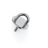 Gancho U-bolt Amarra De Proa Aço Inox 304 - Barco Lancha