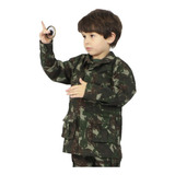 Gandola Tática Infantil Militar Camuflada Eb