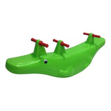 Gangorra Crocodilo Balanço Infantil - Brinquedos