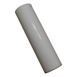 Ganzá Chocalho Colorido Médio 20 X 5 Cm Percussão - Branco