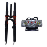 Garfo + Lanterna Traseira Bicicleta Eletrica Sousa Bike