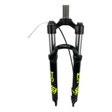Garfo Suspensão Bicicleta Mtb Aro 29 Com Trava No Guidão