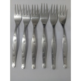 Garfos Antigo P/ Sobremesa Estrelinha Inox Hércules ( C/ 06)