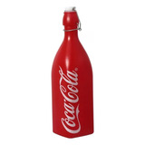 Garrafa 1l Coca Cola Vidro Hauskraft Tampa Hermética Vermelh