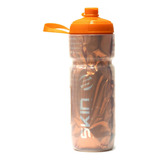 Garrafa Caramanhola Térmica Skin Automática 710ml Laranja