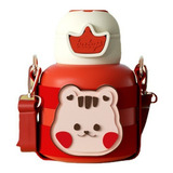 Garrafa Copo Térmico Infantil Animais Desenhos 450ml