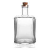 Garrafa Cristal Para Bebidas Licor Whisky Cachaça E Vinho