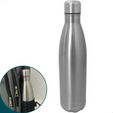 Garrafa De Agua Termica 750ml Inox 304 Dupla Camada Escovado