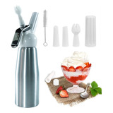 Garrafa De Chantilly Sifão Profissional 500ml 3 Bicos Sifg-0