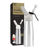 Garrafa De Chantilly Sifão Profissional 500ml Inox Fpro Full