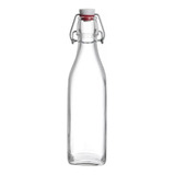 Garrafa De Vidro 1 Ltr Tampa Hermética Swing Bormioli Rocco
