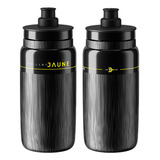 Garrafa Elite Fly Tex 550ml Cor Preto E Amarelo