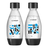 Garrafa Goodvibes 500ml P/ Máquina Gaseificar Sodastream 2pc