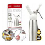 Garrafa Sifão Chantilly Creme Cream 500ml 3 Bicos Inox