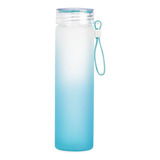 Garrafa Squeeze De Vidro 470ml Com Tampa Plástica Rosqueável