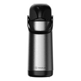 Garrafa Térmica 1l Bomba De Pressão Inox Lúmina Termolar