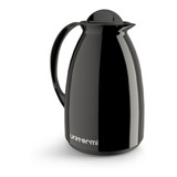 Garrafa Térmica Café Água Tereré Chá 650ml Pequena Vintage Cor Preto