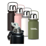 Garrafa Termica De Agua Grande Inox A Vacuo Litro Cafe Tampa