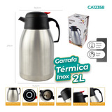 Garrafa Térmica Gatilho Café Da Manhã