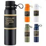 Garrafa Térmica Inox Isolamento Duplo Vácuo C/ Alça Premium
