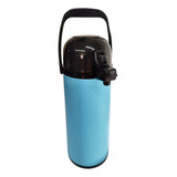 Garrafa Térmica Inquebrável Em Aço Inox Azul - 1,9 Litros