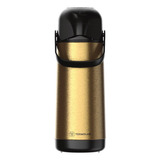 Garrafa Termica Lumina 1l Inox Gold