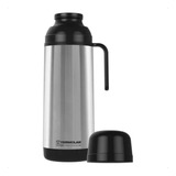 Garrafa Termica Lumina De Inox Prateada De 1 Litro Termolar
