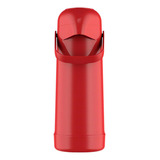 Garrafa Térmica Magic Pump 1l Pressão Vermelha - Termolar Cor Vermelha