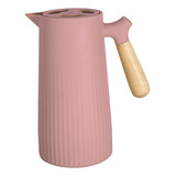 Garrafa Térmica Nórdica Rosa 1litro Class Home