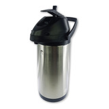 Garrafa Térmica Para Tereré Aço Inox Com Alavanca - 5l