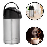 Garrafa Térmica Pressão Inox R-evolution 2,5l 55267 Termolar