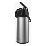 Garrafa Térmica Soprano Exclusiva De Vidro 2.5l Inoxidável