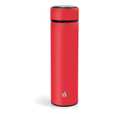 Garrafa Térmica Squeeze Água Inox Academia Escritório 500 Ml Cor Guava